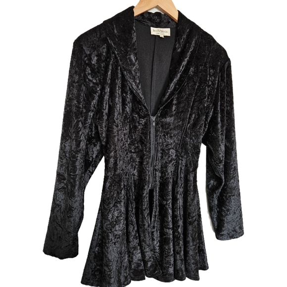 Vintage Le Chateau Velour Top - Picture 7 of 7